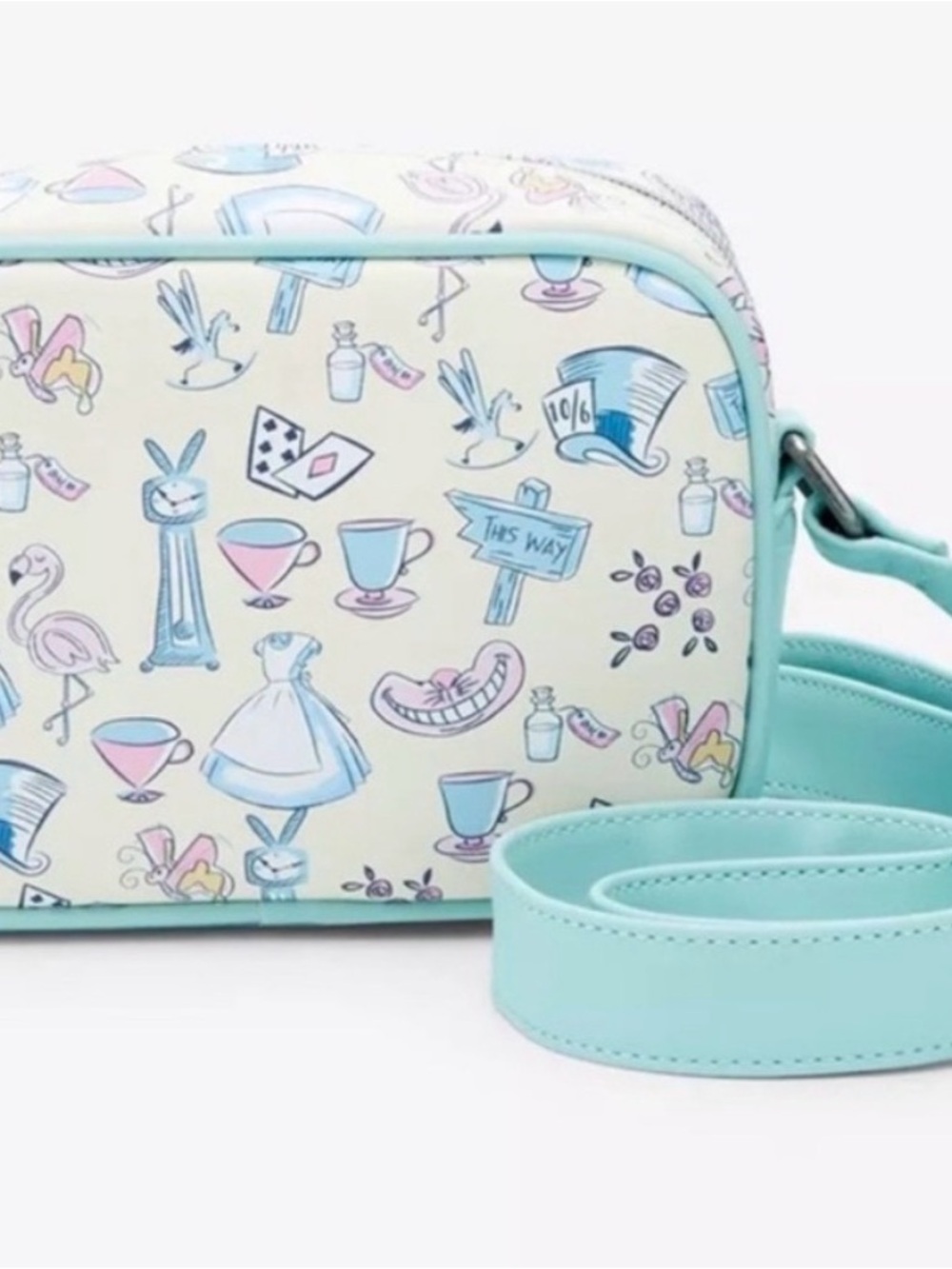 Loungefly Disney Alice in Wonderland Crossbody Bag LTD EDITION NWT - Picture 2 of 5